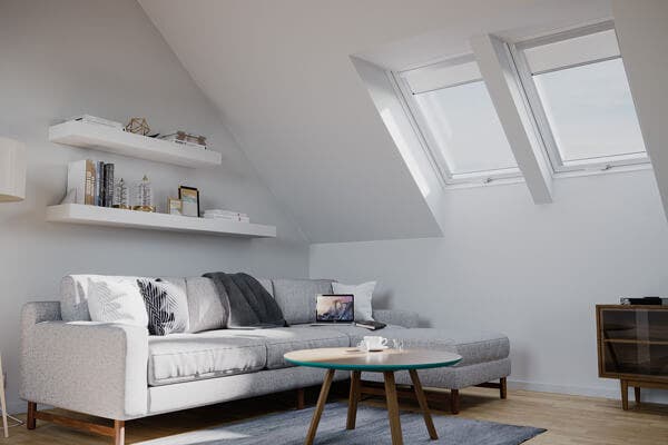RoofLITE+ roof windows in lounge